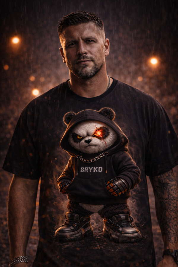 BRYKO – MODO DOMINANTE Camiseta Heavyweight 220g | Drop 01 Edición Limitada
