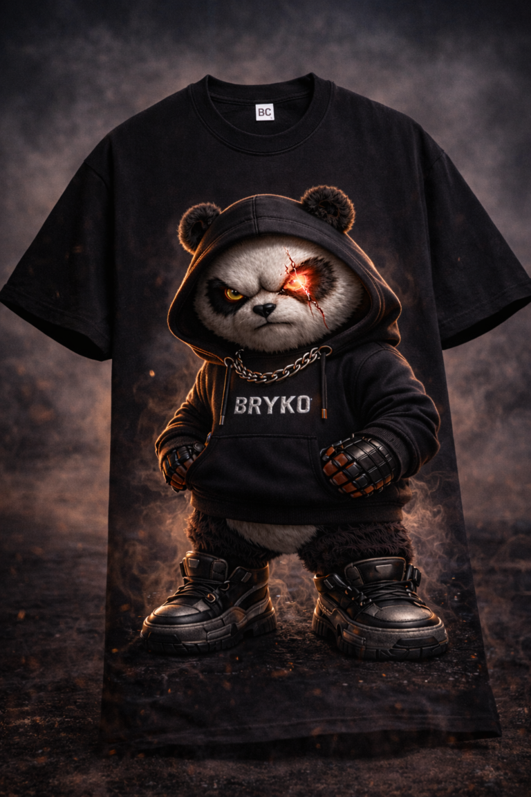 BRYKO – MODO DOMINANTE Camiseta Heavyweight 220g | Drop 01 Edición Limitada