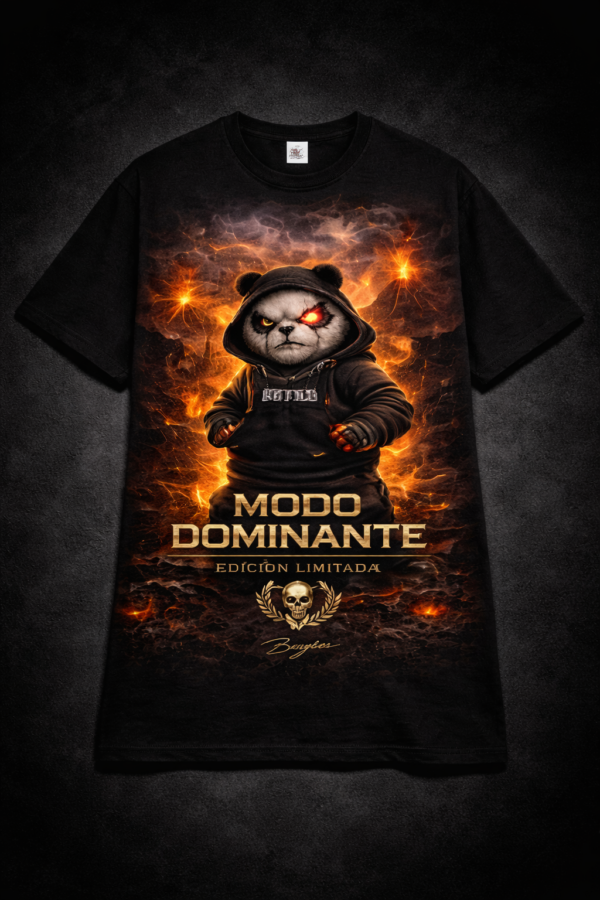 camiseta nr1 BRYKO – MODO DOMINANTE Camiseta Heavyweight 220g | Edición Limitada